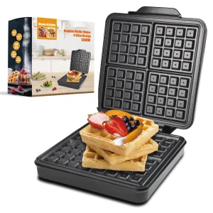 1200W Nonstick Waffle Maker