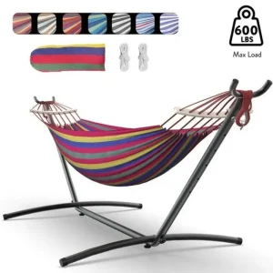 600lb Adjustable Steel Stand Hammock