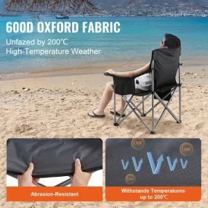 350lb Portable Folding Outdoor Chair
